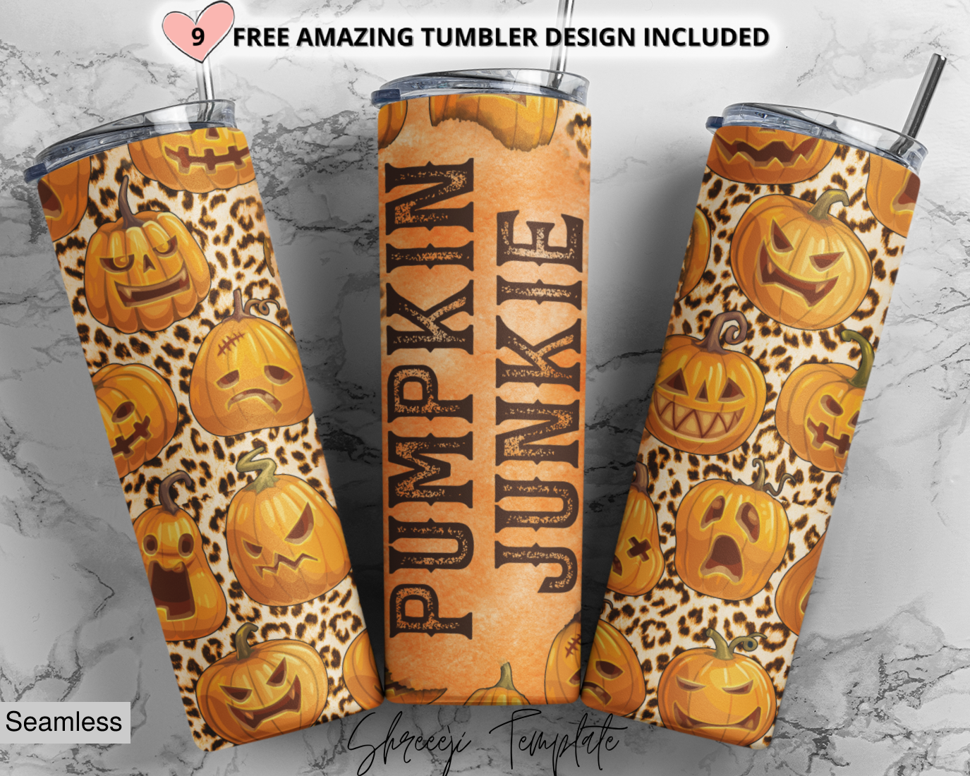 Pumpkin Junkie Tumbler